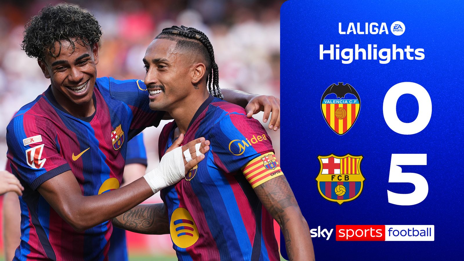 Barcelona DOMINATE with FIVE goals to cruise past Valencia!