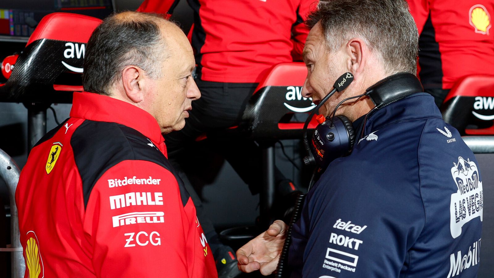Ferrari boss Frederic Vasseur says Christian Horner ‘looking for a job’ adding to ‘frustrating’ speculation around F1 team | F1 News