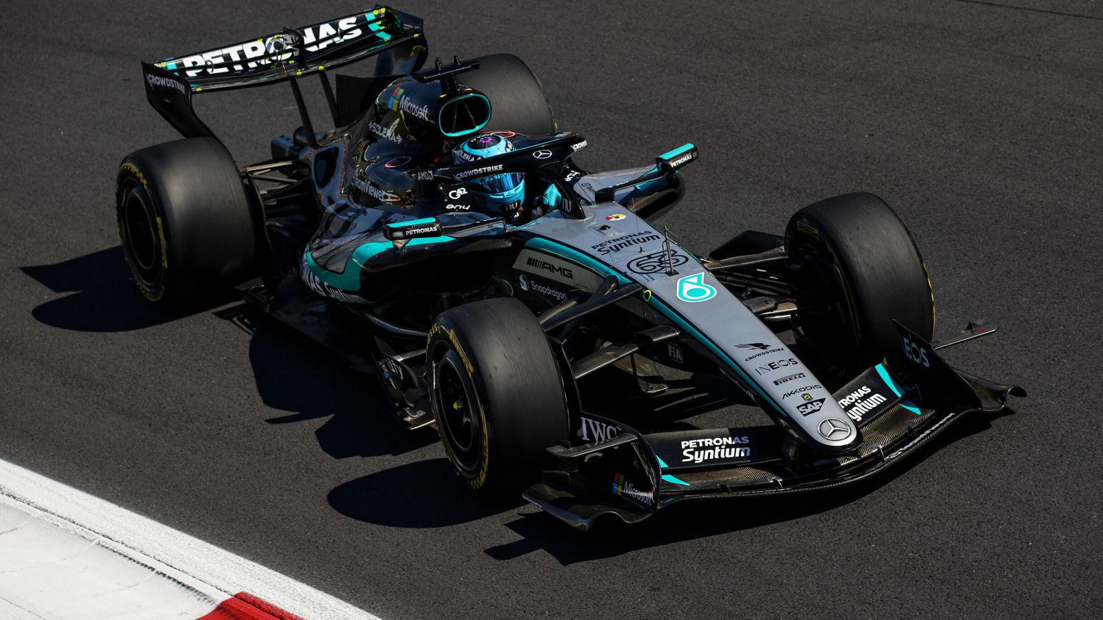 Azerbaijan GP: George Russell fastest in second practice ahead of Kimi Antonelli in dominant start in Baku | F1 News