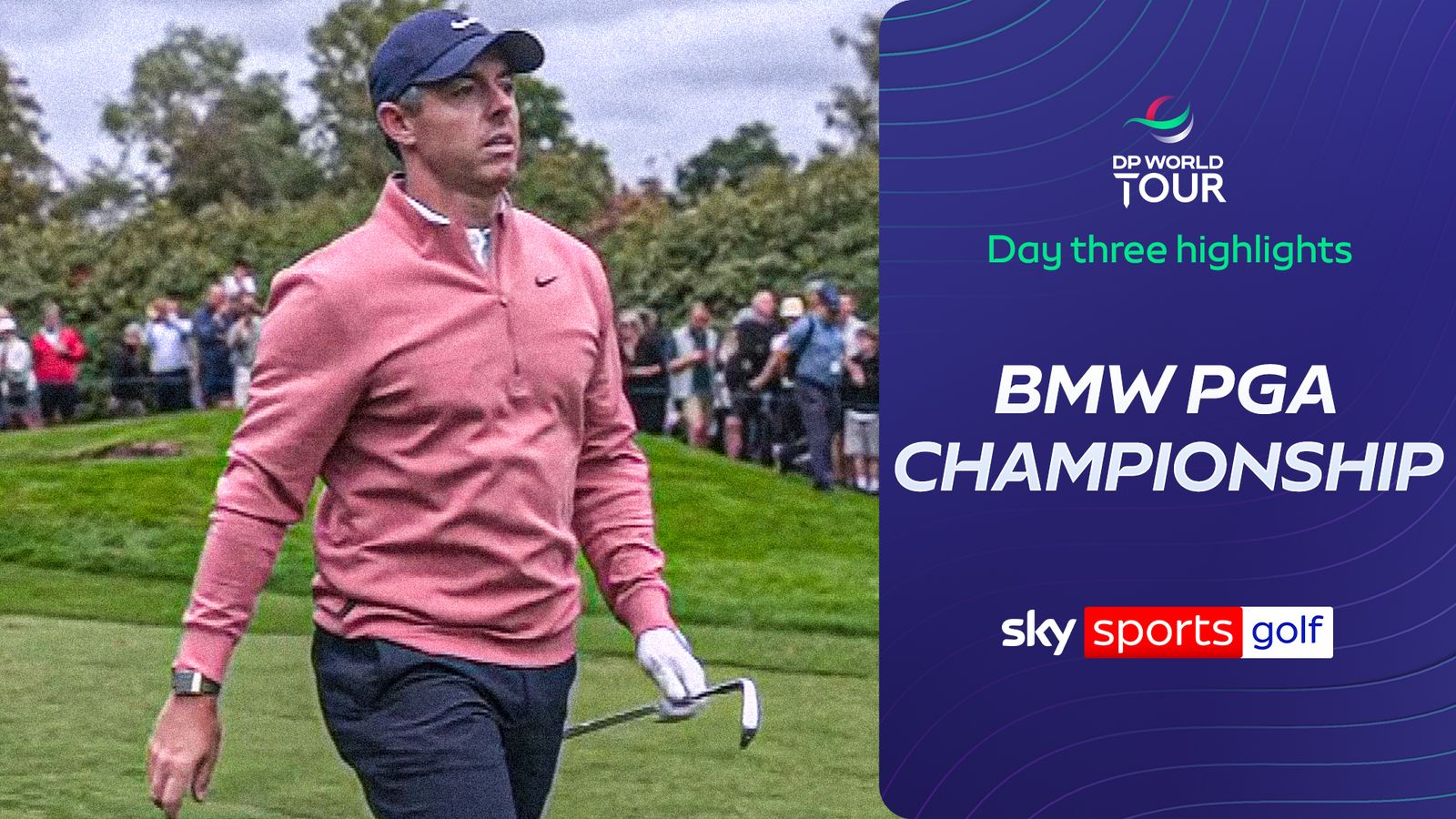 McIlroy in contention ahead of final day of BMW PGA Championship