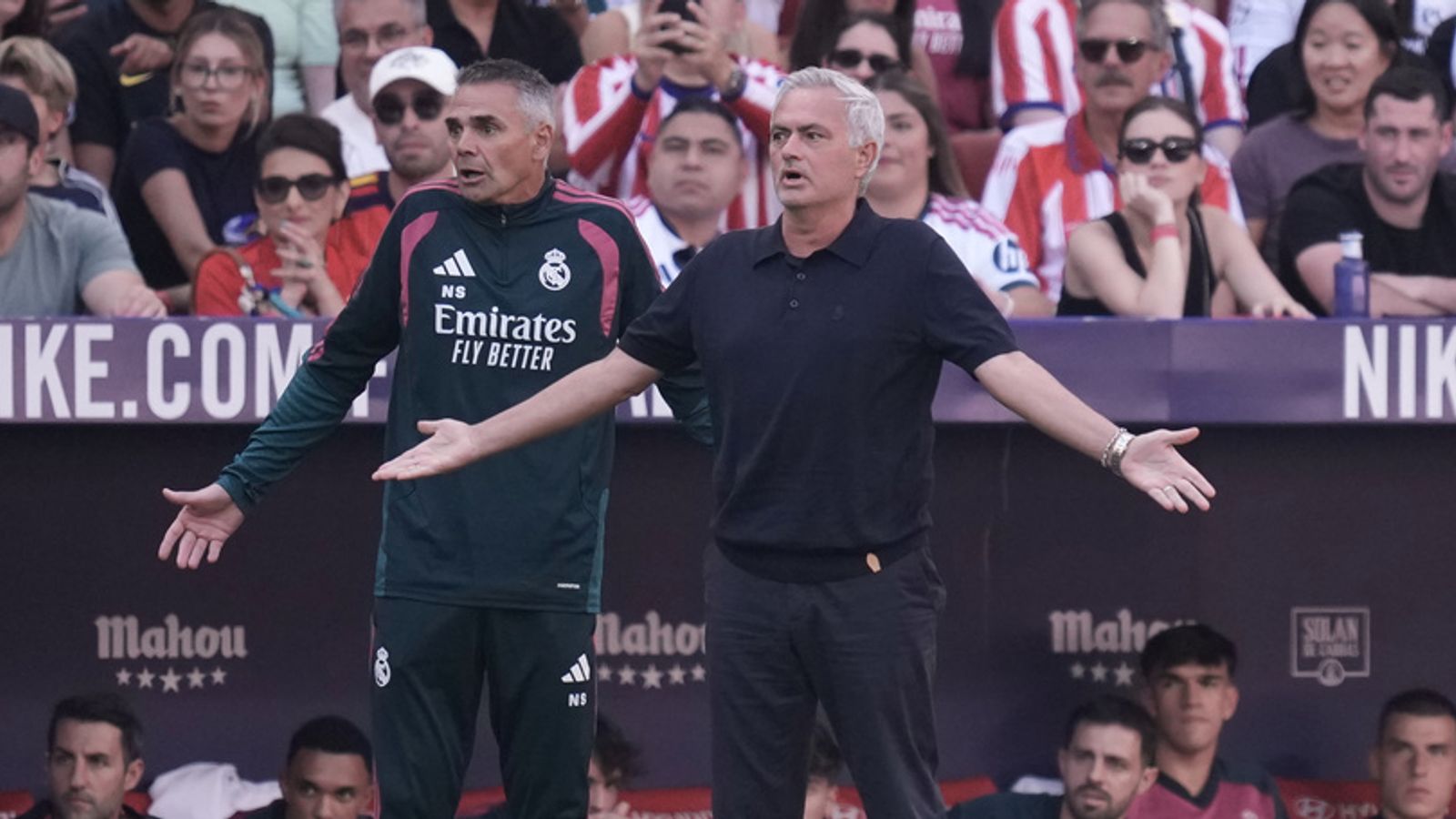 Jose Mourinho: Atletico Madrid hit back at Real Madrid boss after referee criticism following derby defeat | Football News
