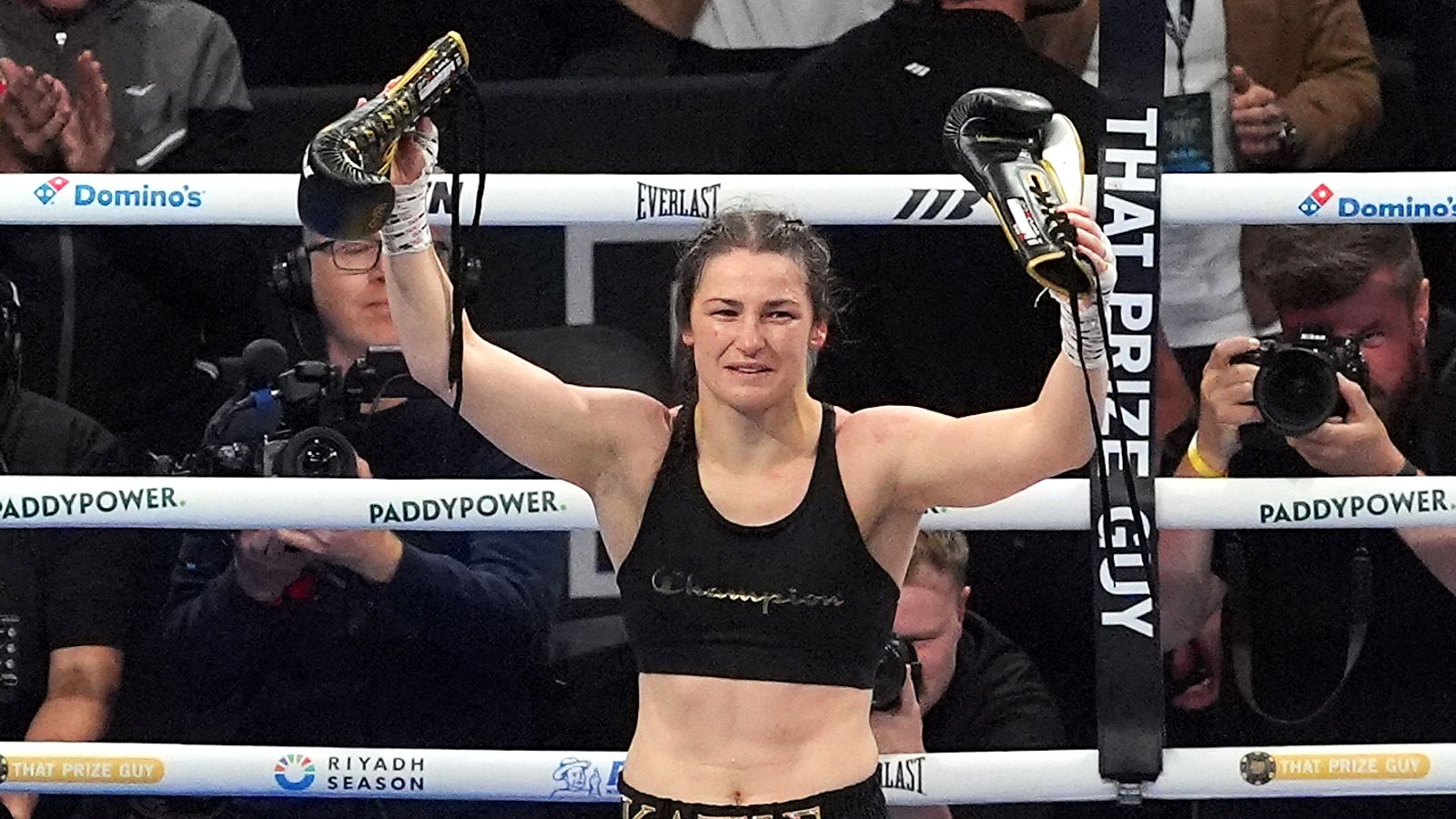 Katie Taylor ecstatic after beating Flora Pili to make perfect end to ‘dream career’ at Dublin’s Croke Park | Boxing News