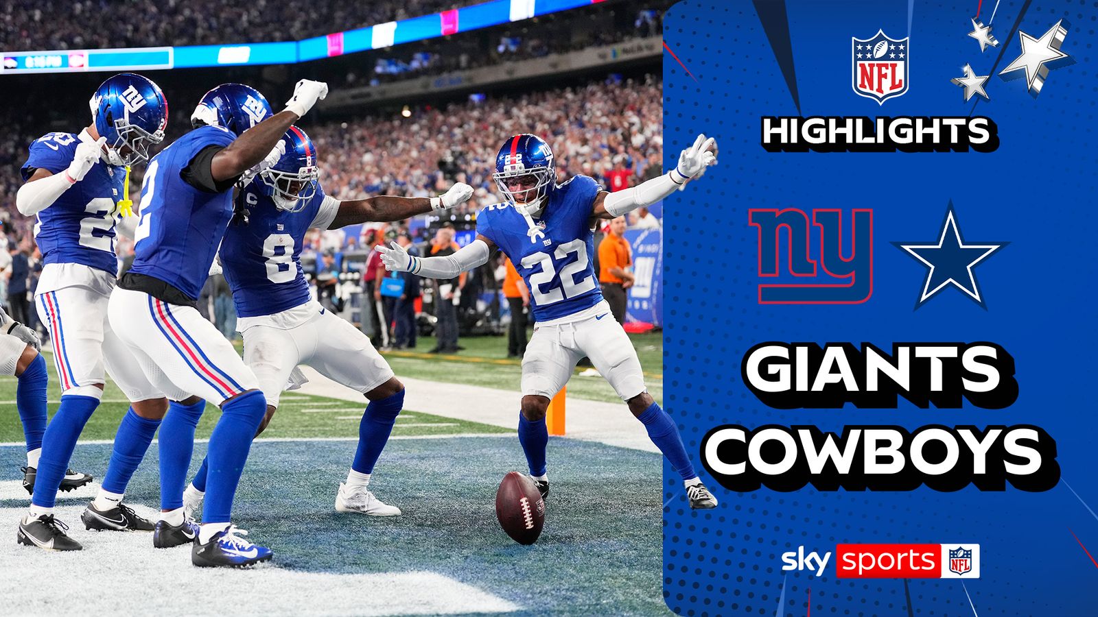 Giants defeat divisional rivals Cowboys in opening week thriller