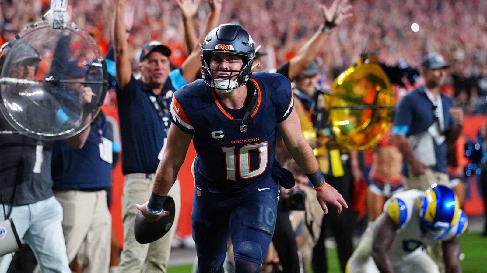 Los Angeles Rams 26-30 Denver Broncos: Bo Nix scores in final minute of fourth quarter to complete thrilling comeback | NFL News