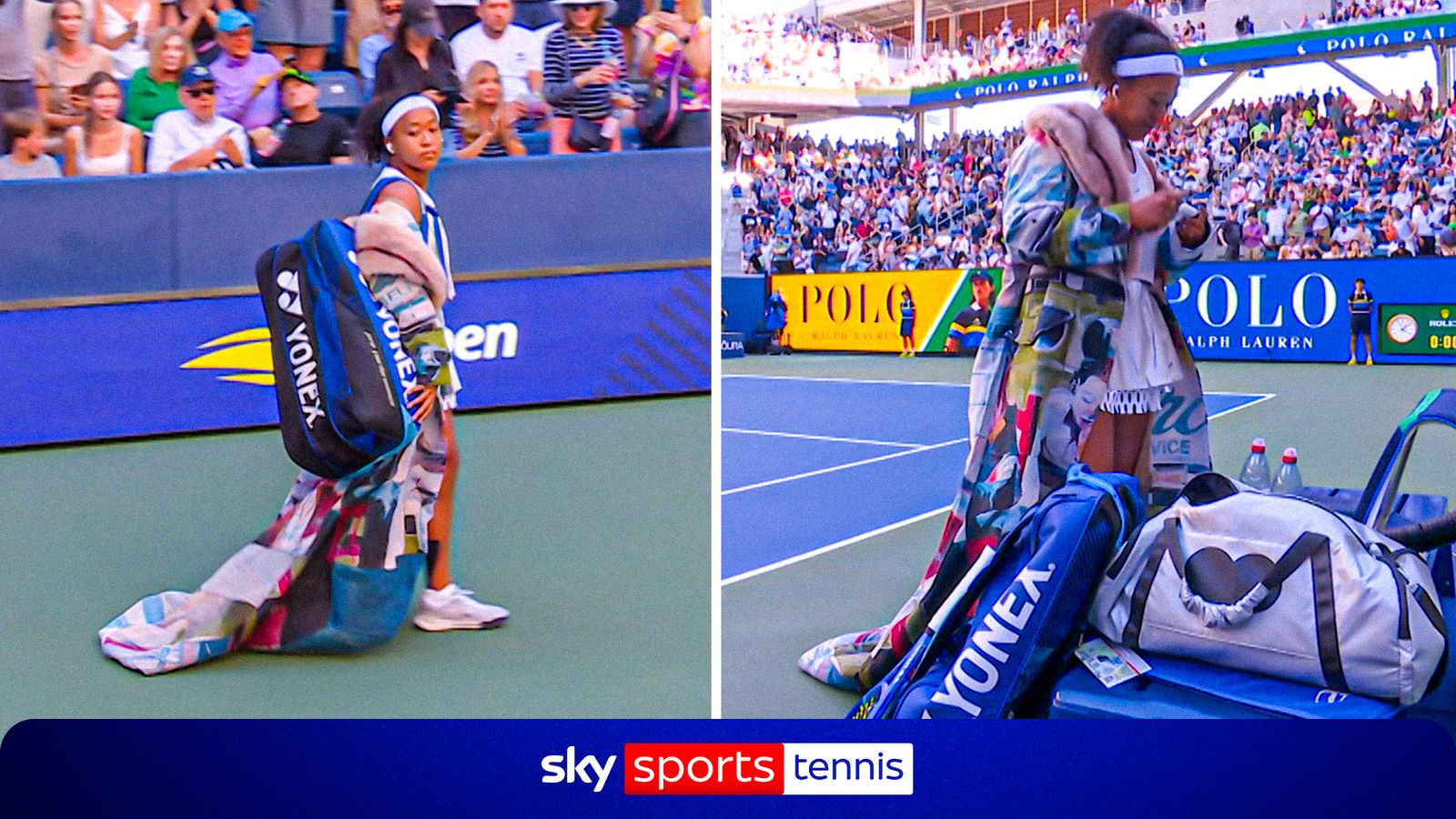 'Like a patchwork quilted jacket!' – Osaka shows off latest outfit