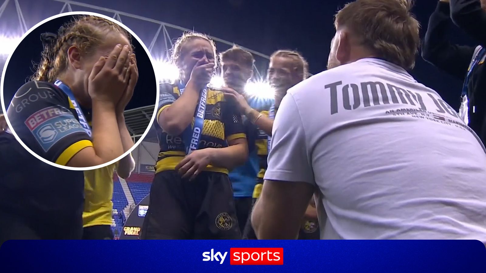 'Just say yes!' | York player proposed to after winning Super League title