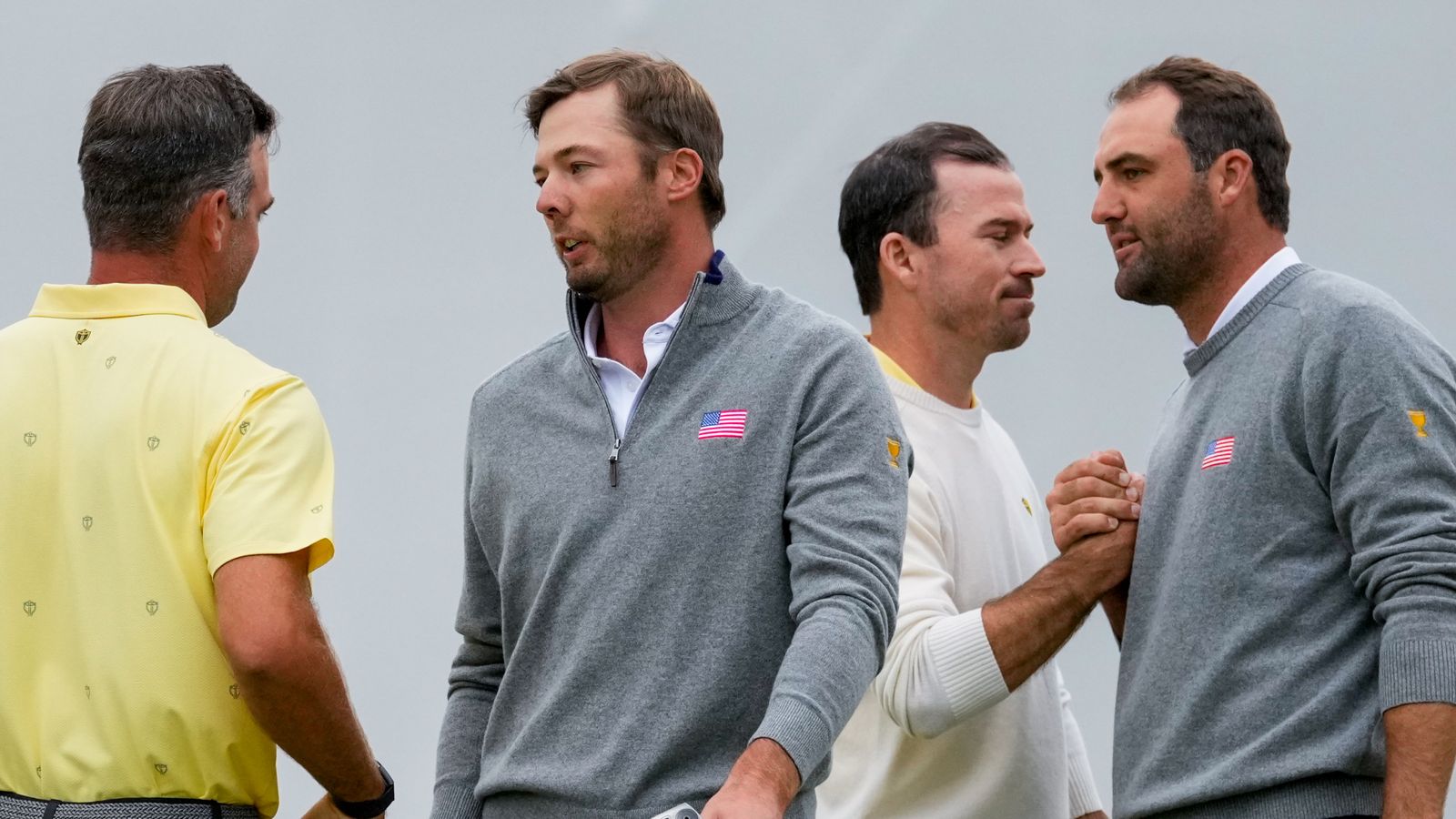 Presidents Cup: International Team stun Team USA with session sweep in Friday foursomes to build shock lead at Medinah | Golf News