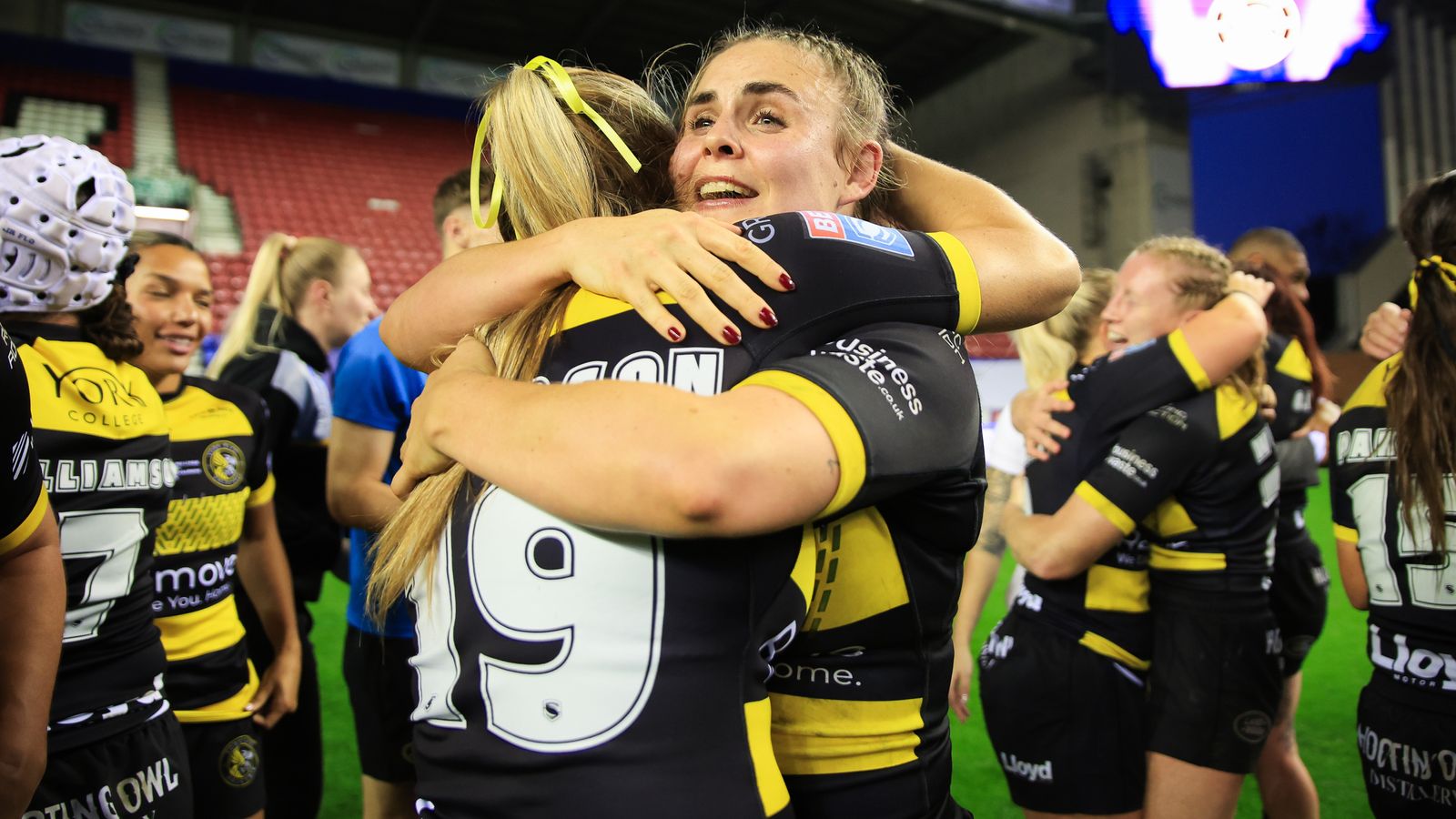 York Valkyrie hold out to beat Wigan Warriors 8-6 and win the Women’s Super League Grand Final at Brick Community Stadium | Rugby League News
