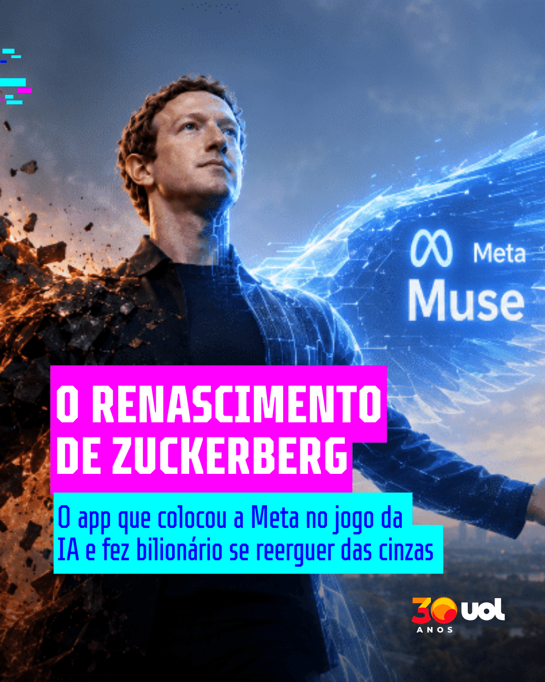 Muse: o app de IA que fez Mark Zuckerberg e a Meta renascerem das cinzas