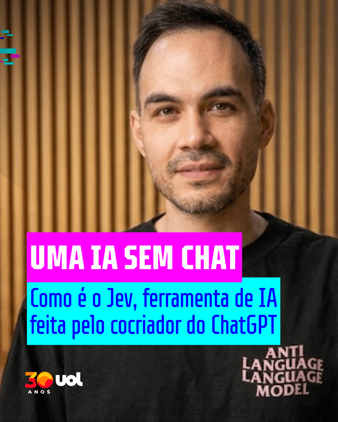 Como é o Jev, nova ferramenta de IA feita pelo cocriador do ChatGPT