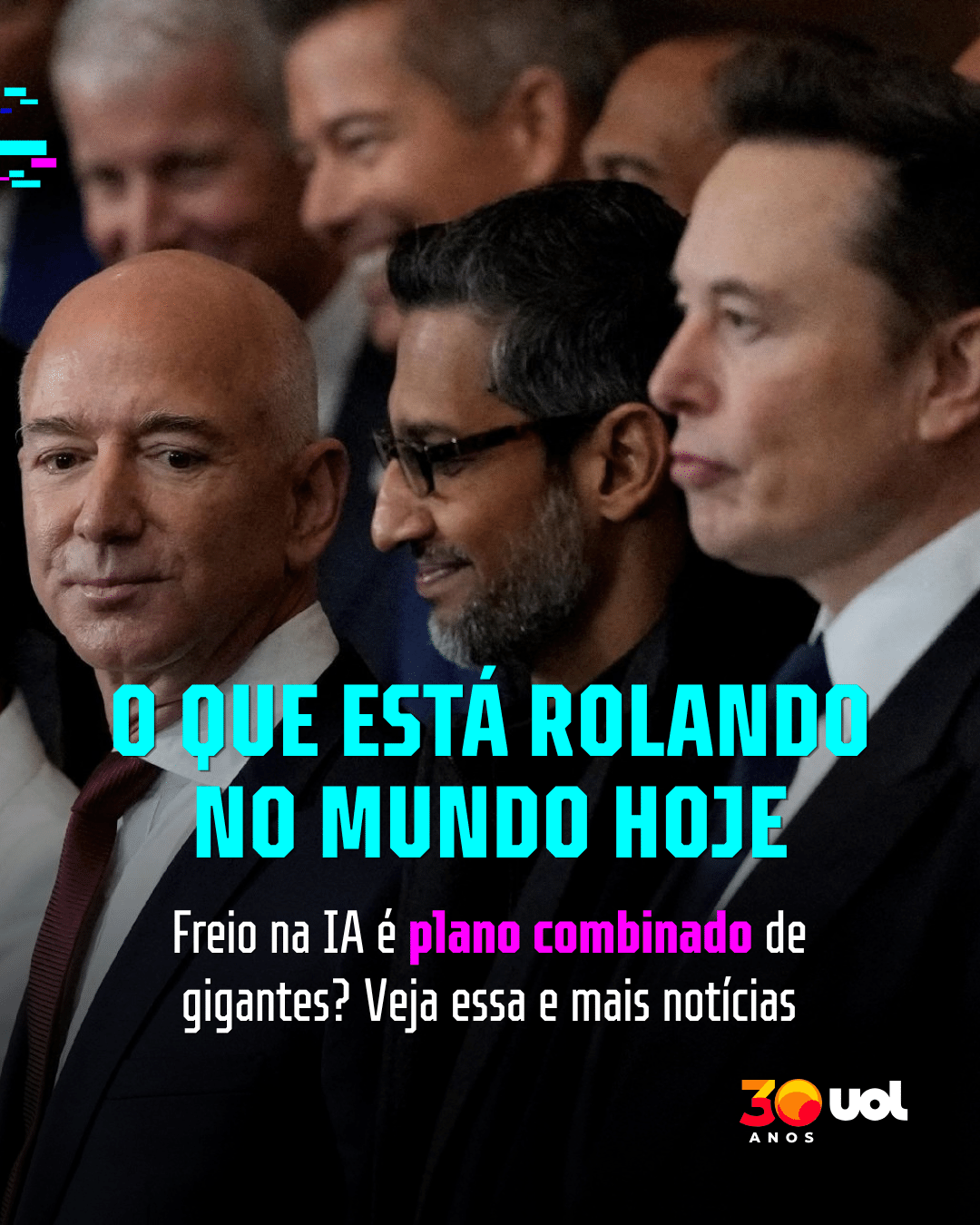 O que está rolando hoje: gigantes são acusadas de combinarem freio na IA