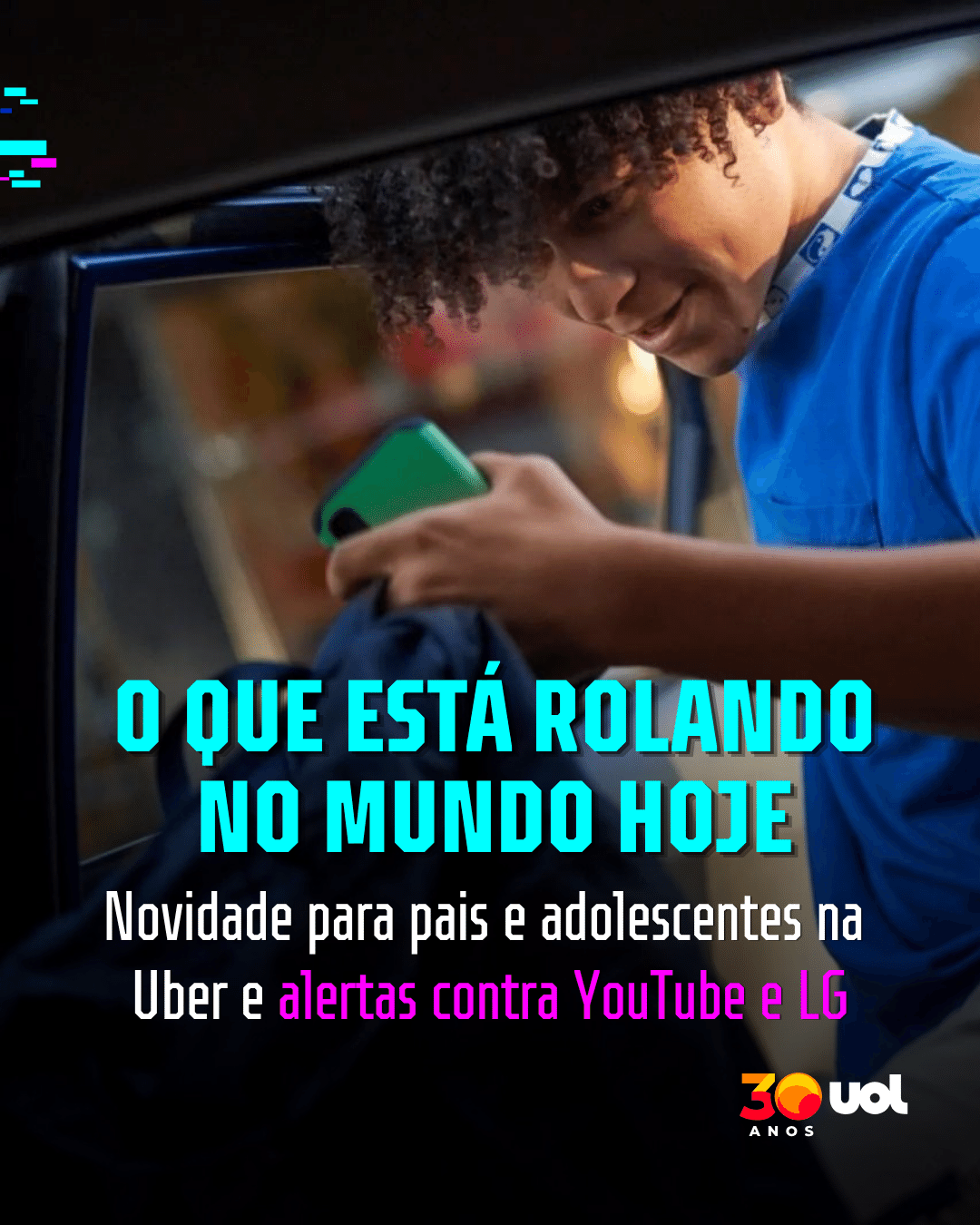 O que tá rolando: LG acusada de vigiar clientes e novidade na Uber