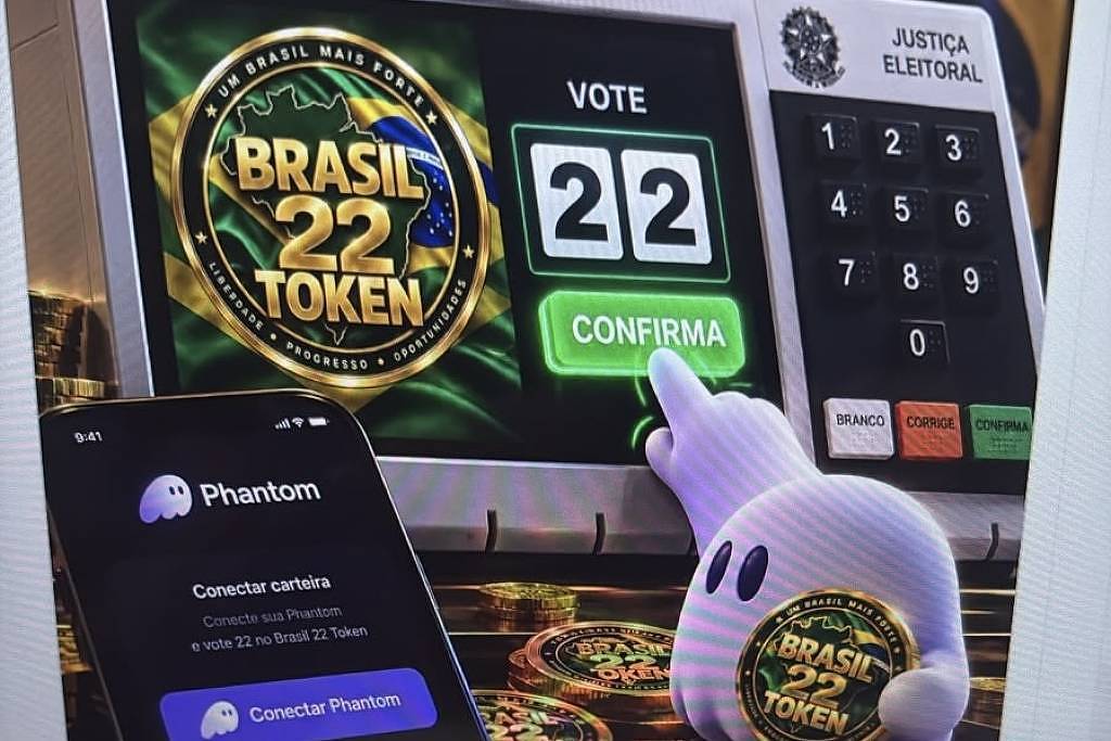 Site dá criptomoedas a quem divulgar conteúdo pró-Flávio – 08/10/2026 – Política