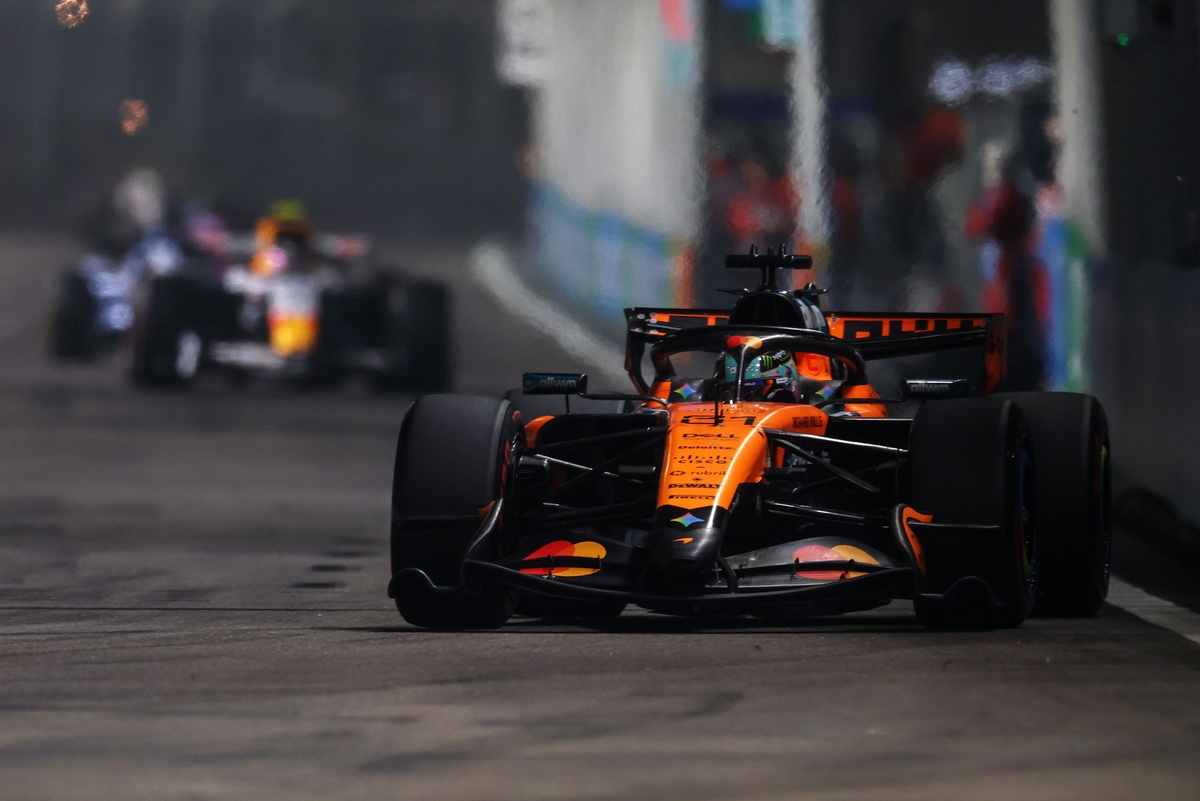 Oscar Piastri on his Singapore puncture: “Ironically, it probably helped”