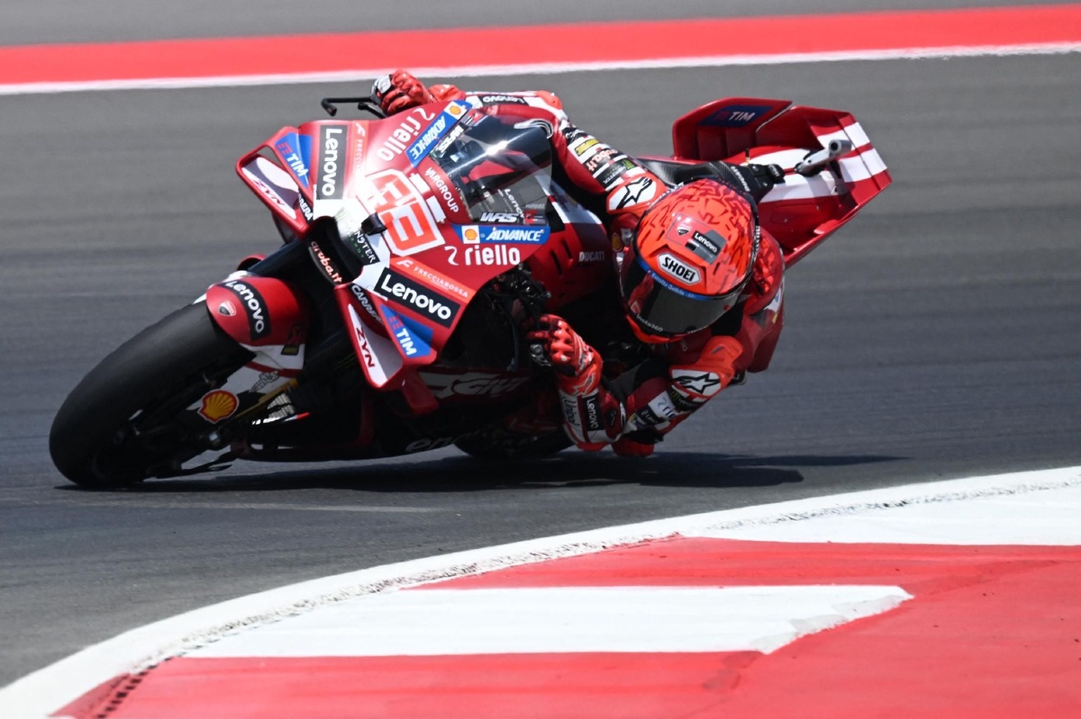Marc Márquez lidera TL1 do GP da Austrália; Moreira é 20º