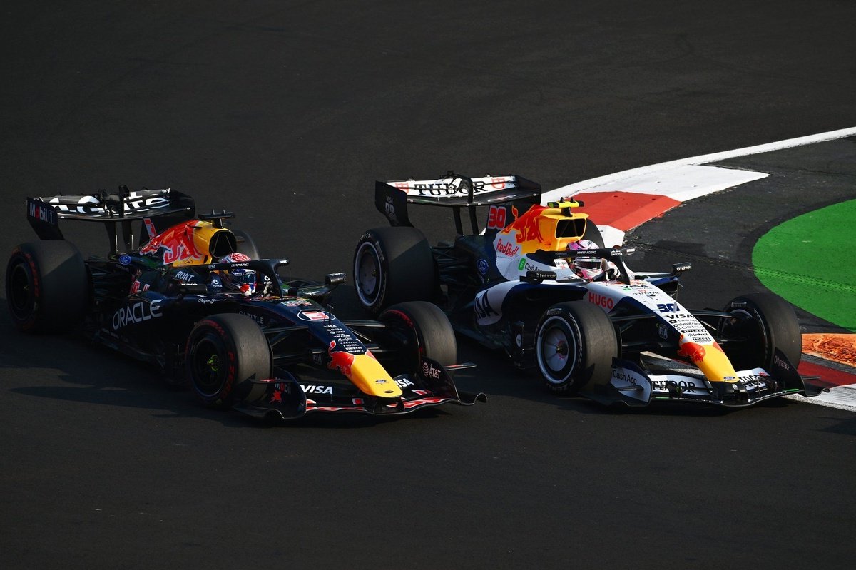 Verstappen e Lawson são punidos após batida no TL2 no México