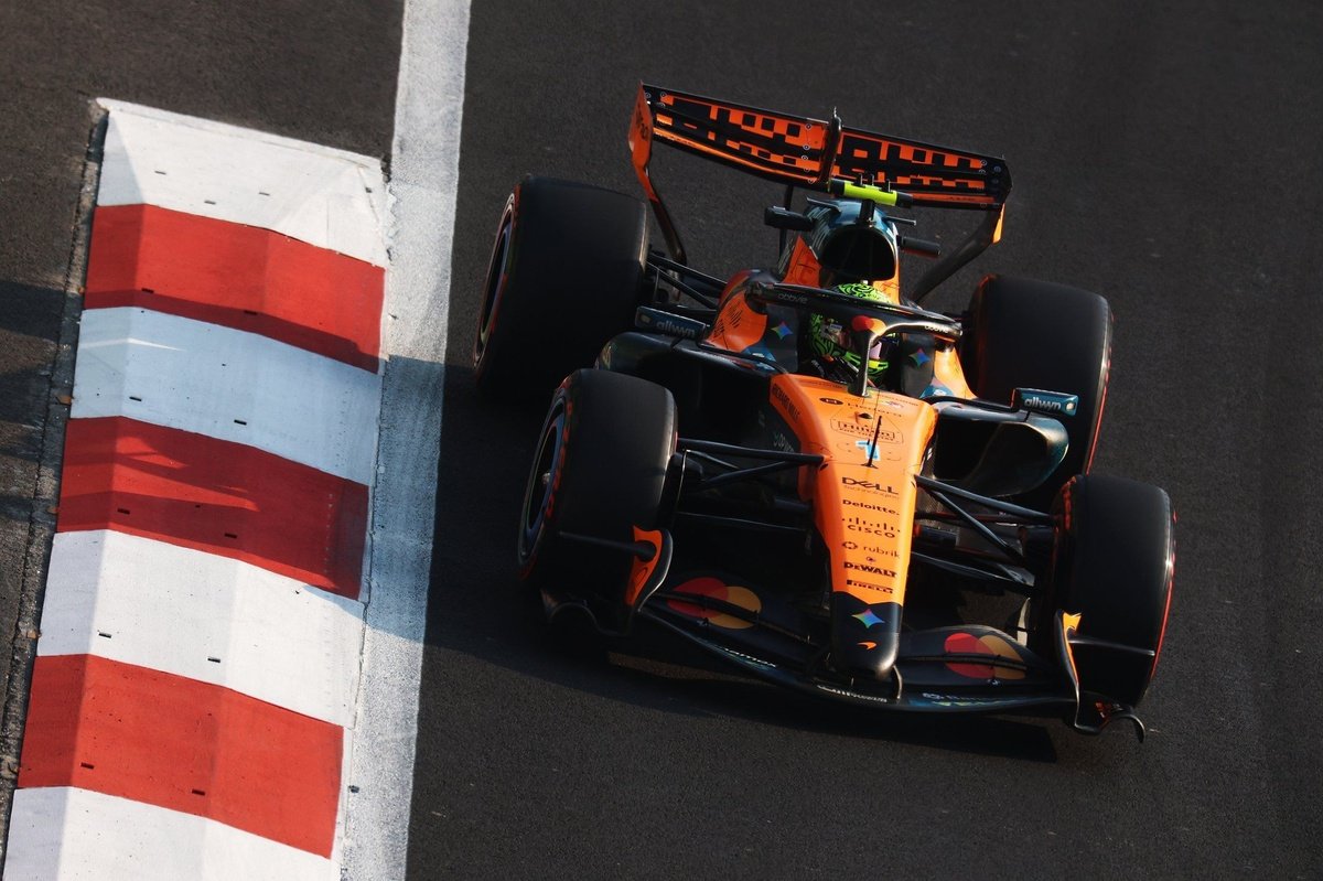 Lando Norris tops final practice by 0.001s from Kimi Antonelli