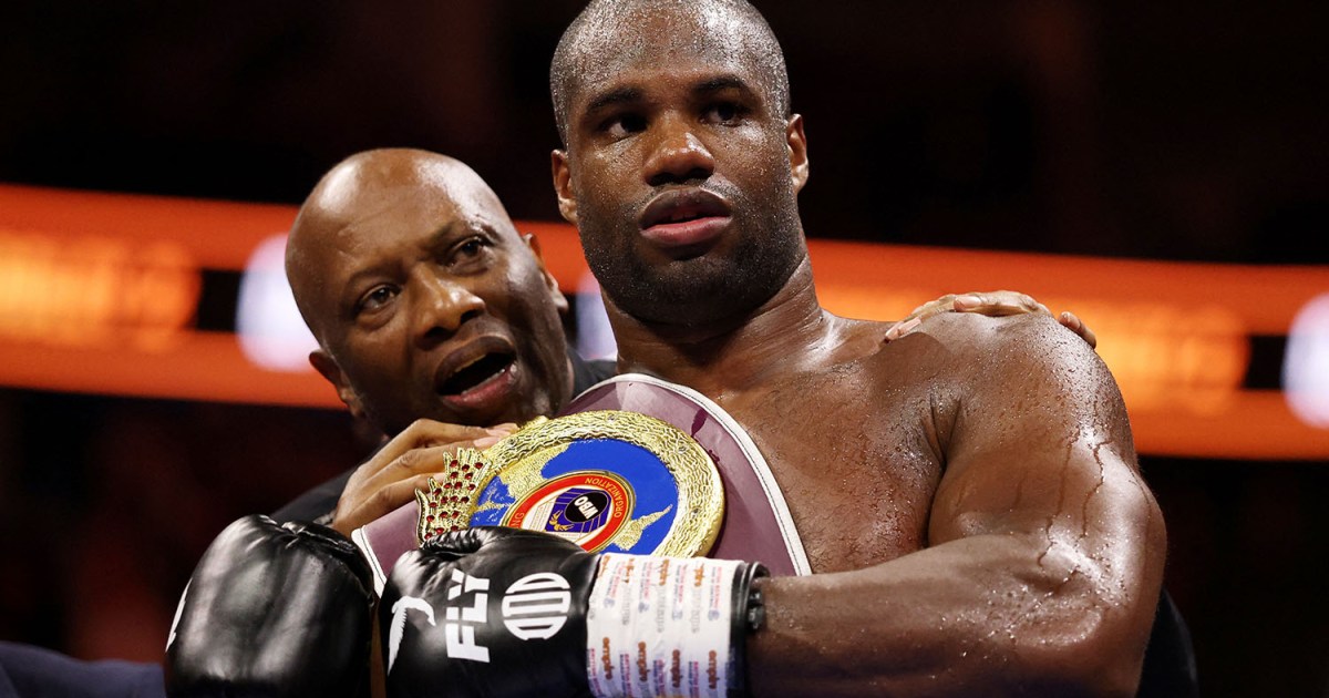Daniel Dubois defeats Fabio Wardley to retain WBO heavyweight boxing title | Boxing