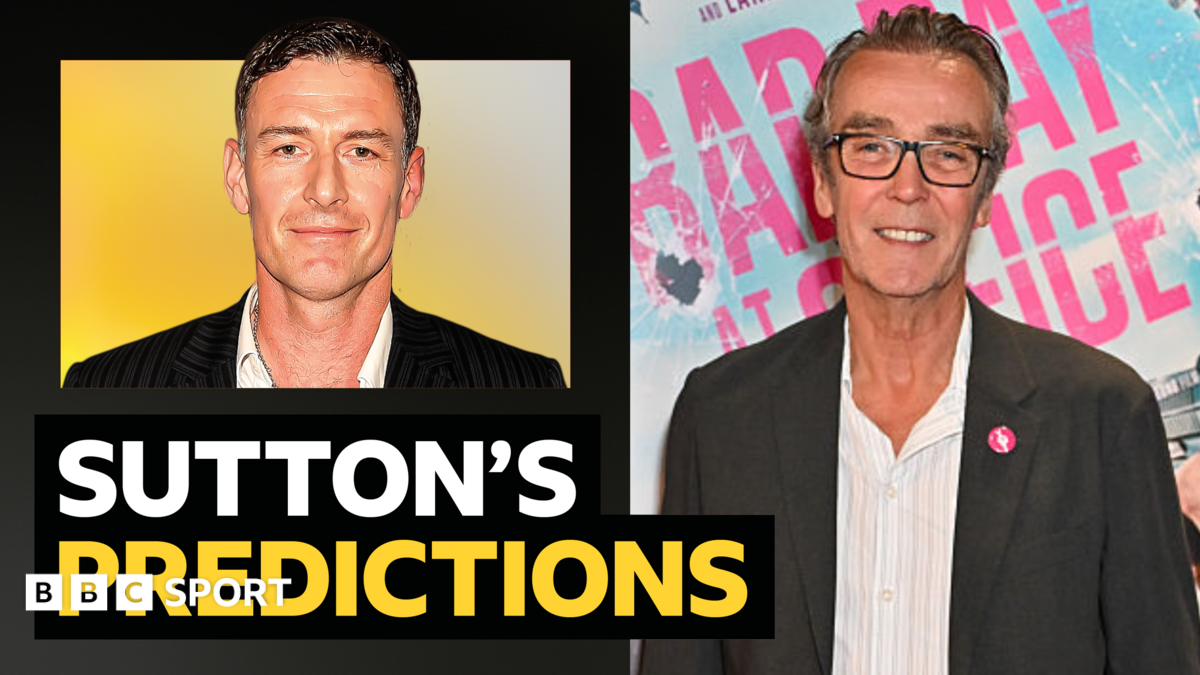 Premier League predictions: Chris Sutton v Bad Day At The Office star John Hannah – & AI
