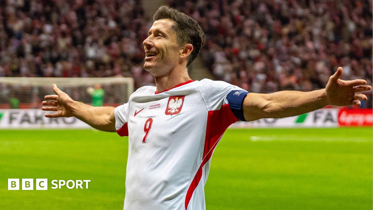 Nations League: Robert Lewandowski scores hat-trick and Edin Dzeko retires