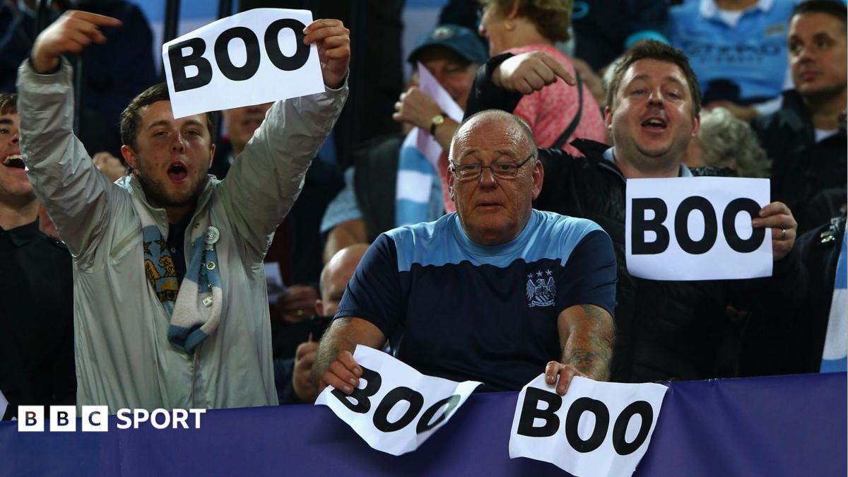 Why Manchester City fans boo the Premier League and Champions League anthems