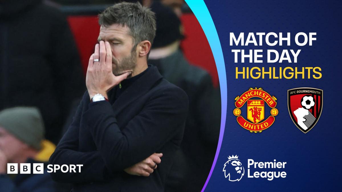 Premier League: Manchester United 0-3 Bournemouth – highlights