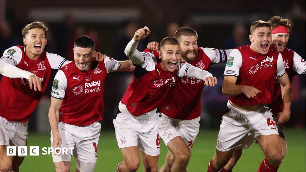 Carabao Cup draw: Fleetwood Town to face Everton in quarter-final