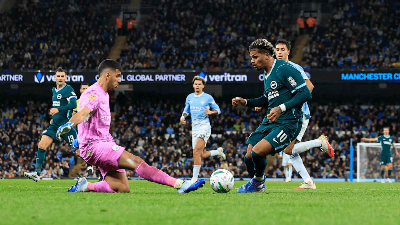 Man City host Brighton for the first of two meetings this week