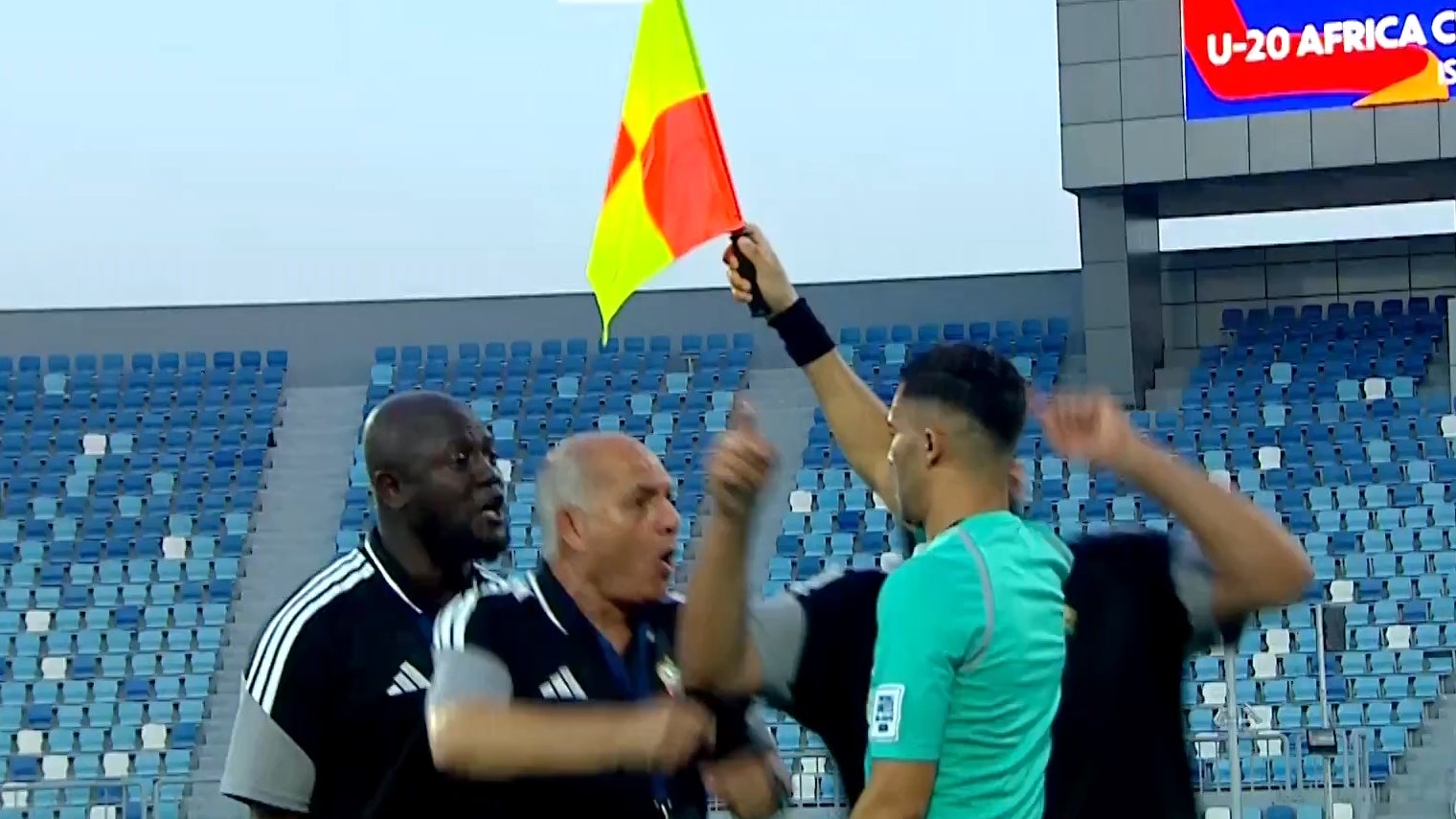 l’action décisive qui a rendu fou le banc de la Libye contre la Tunisie en U20