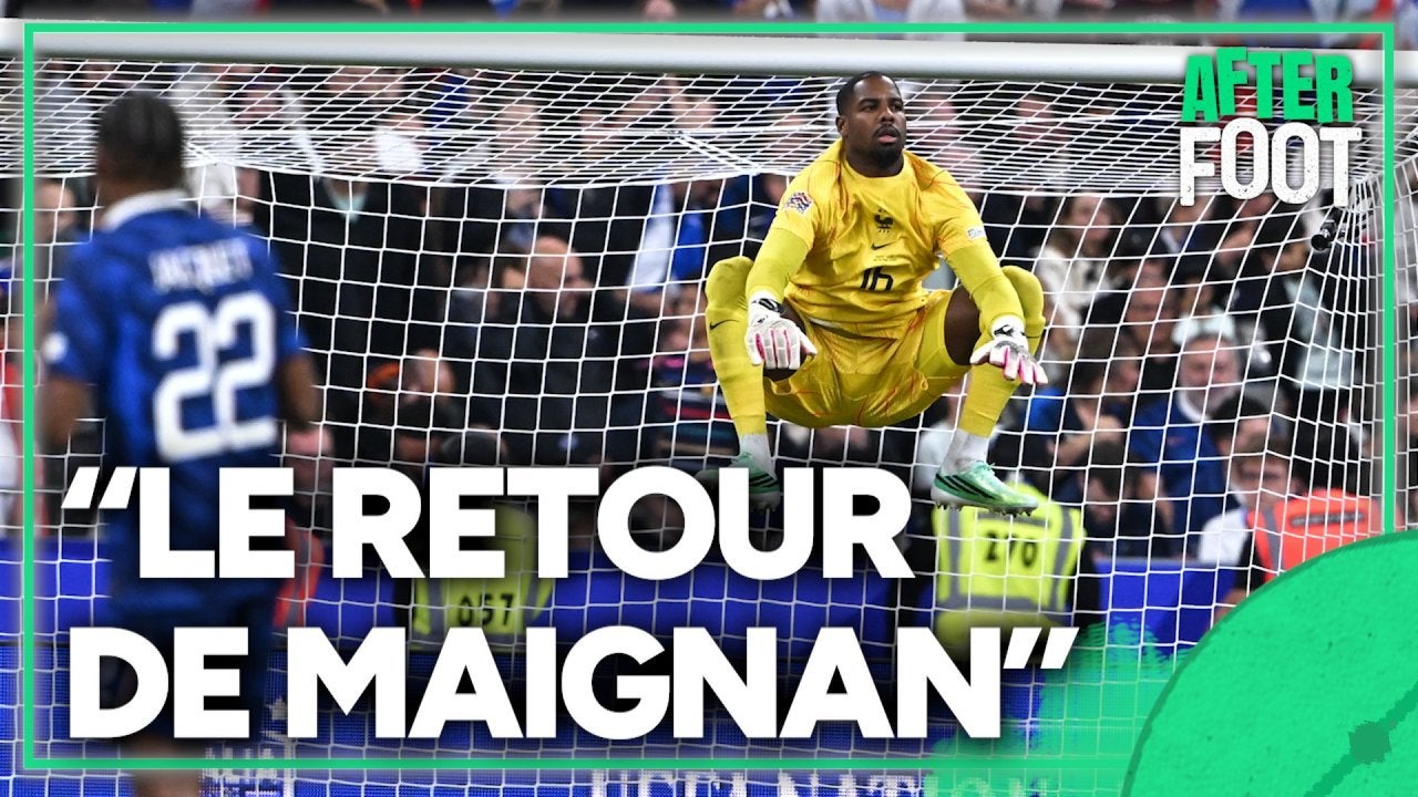 France-Belgique : "C'est le retour de Maignan" s'enthousiasme Acherchour
