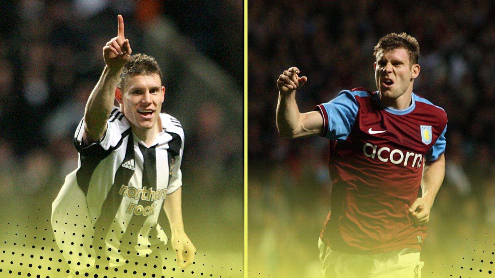 Played for both Aston Villa & Newcastle in Premier League