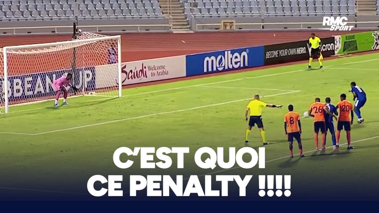 La course d’élan lunaire d’un tireur de penalty