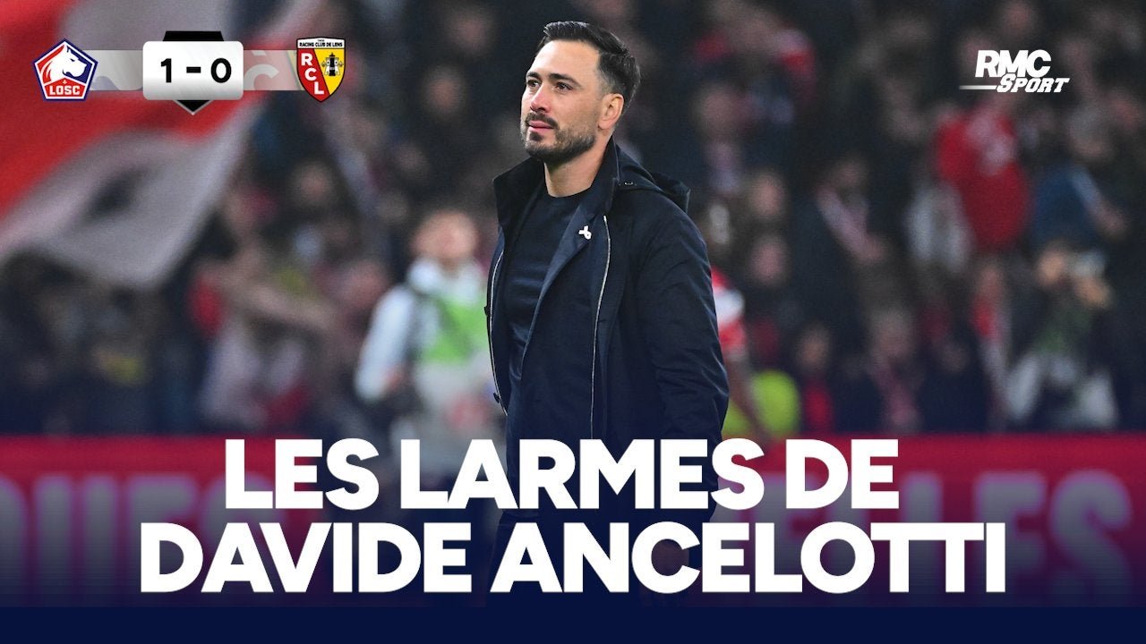 “C’est un match spécial”, Davide Ancelotti revient sur ses larmes après la victoire