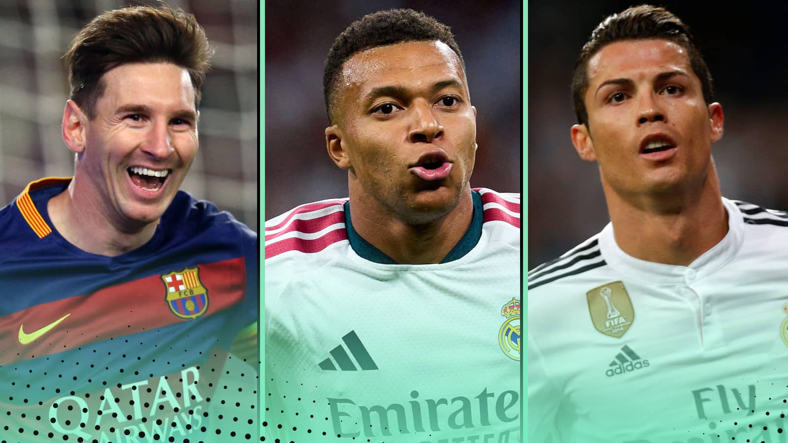 Most goals in first 100 Champions League appearances: Mbappe, Messi, Ronaldo…