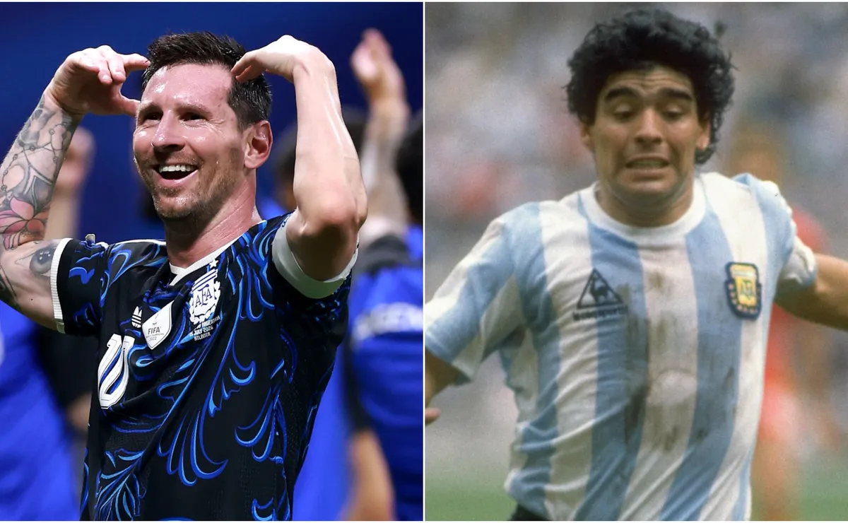 Lionel Messi pays tribute to Diego Maradona as he reveals how the legend still helps Argentina