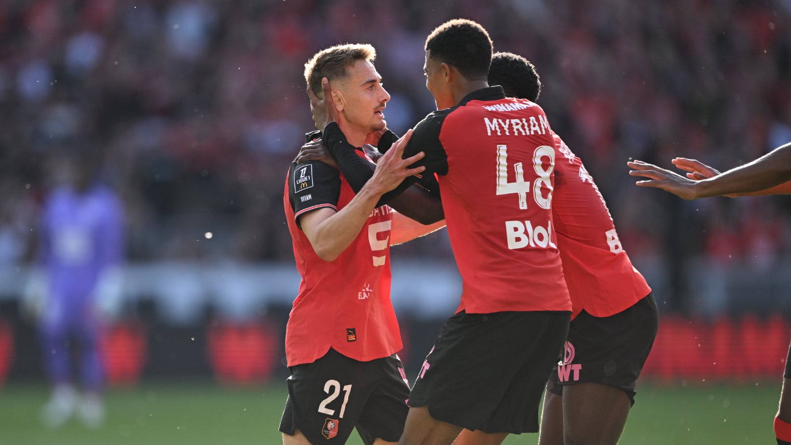 Rennes enfonce Nantes dans le bas du classement au bout du temps additionnel