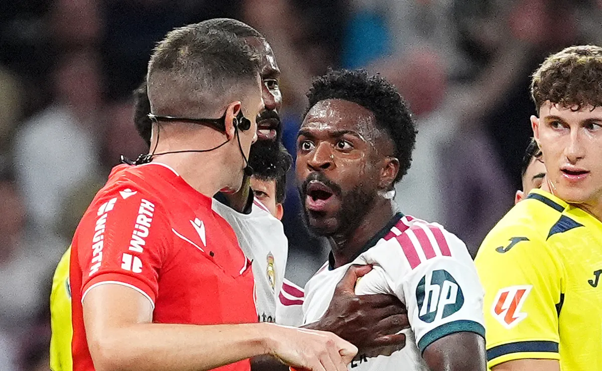 Vinicius Jr. red card: Real Madrid star at risk of missing El Clasico vs. Barcelona after referee report