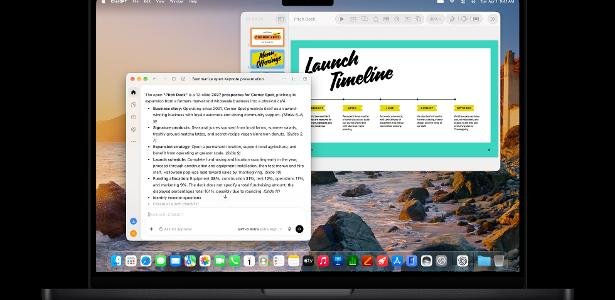 Chatbot de IA da Apple chega para Pages, Keynote e Numbers