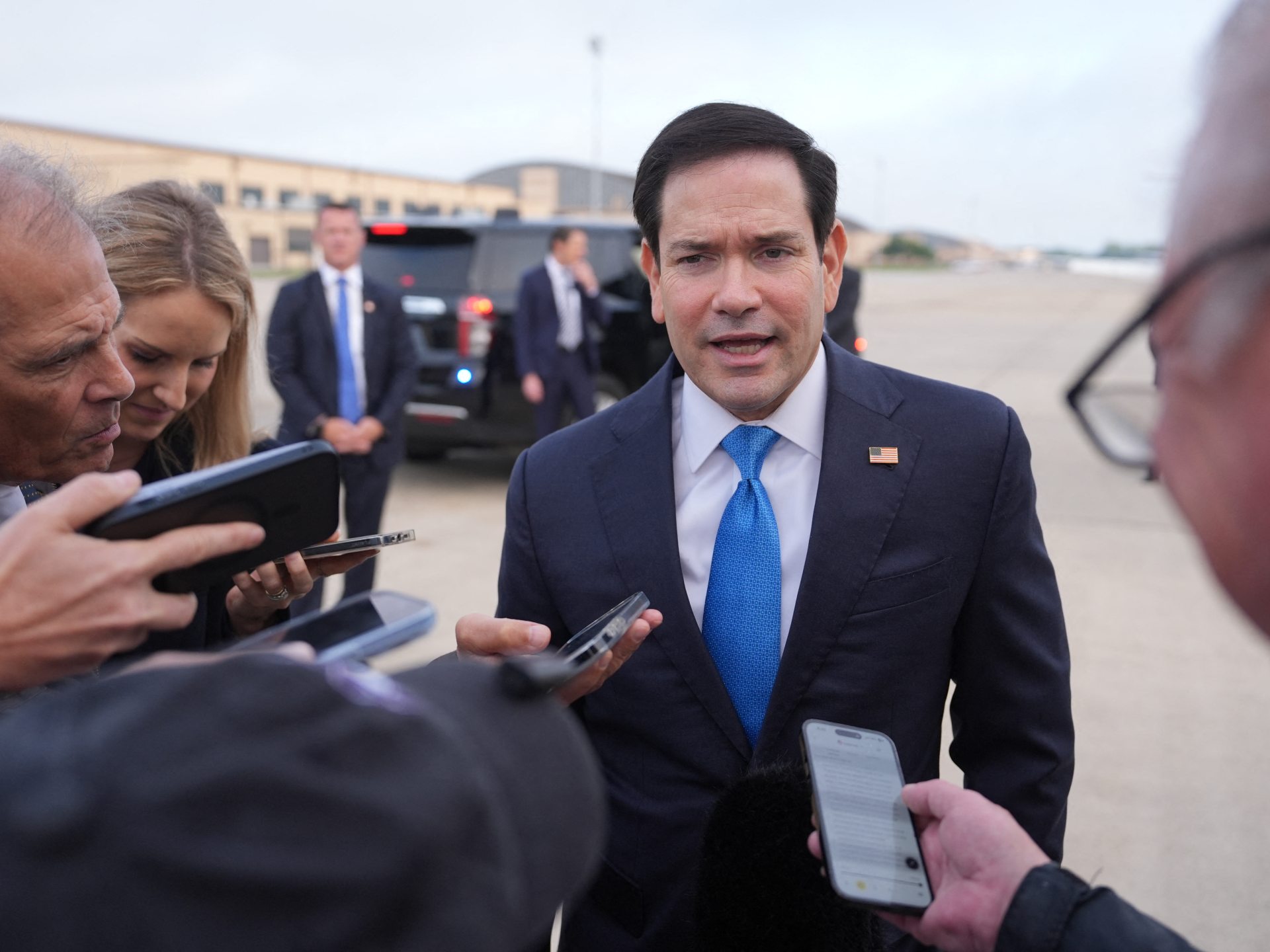 Rubio: No direct link between US bombers removal and UK base incident | Crime News