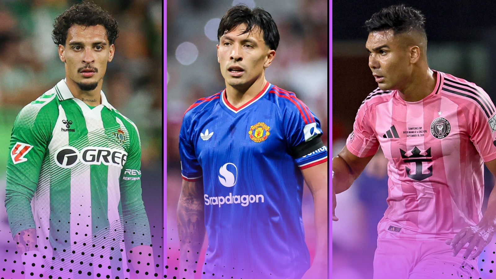 Man Utd signings alongside Lisandro Martinez