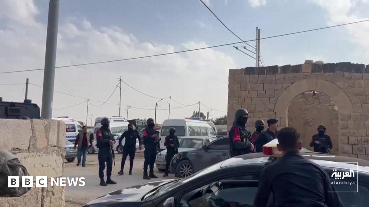 Seven shot dead by gunmen at church funeral in Jordan, government says