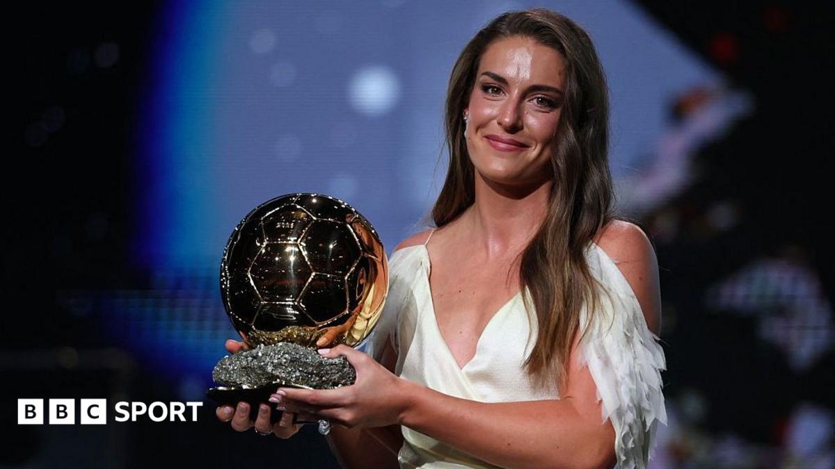Ballon d’Or Feminin: Alexia Putellas wins award for record-equalling third time