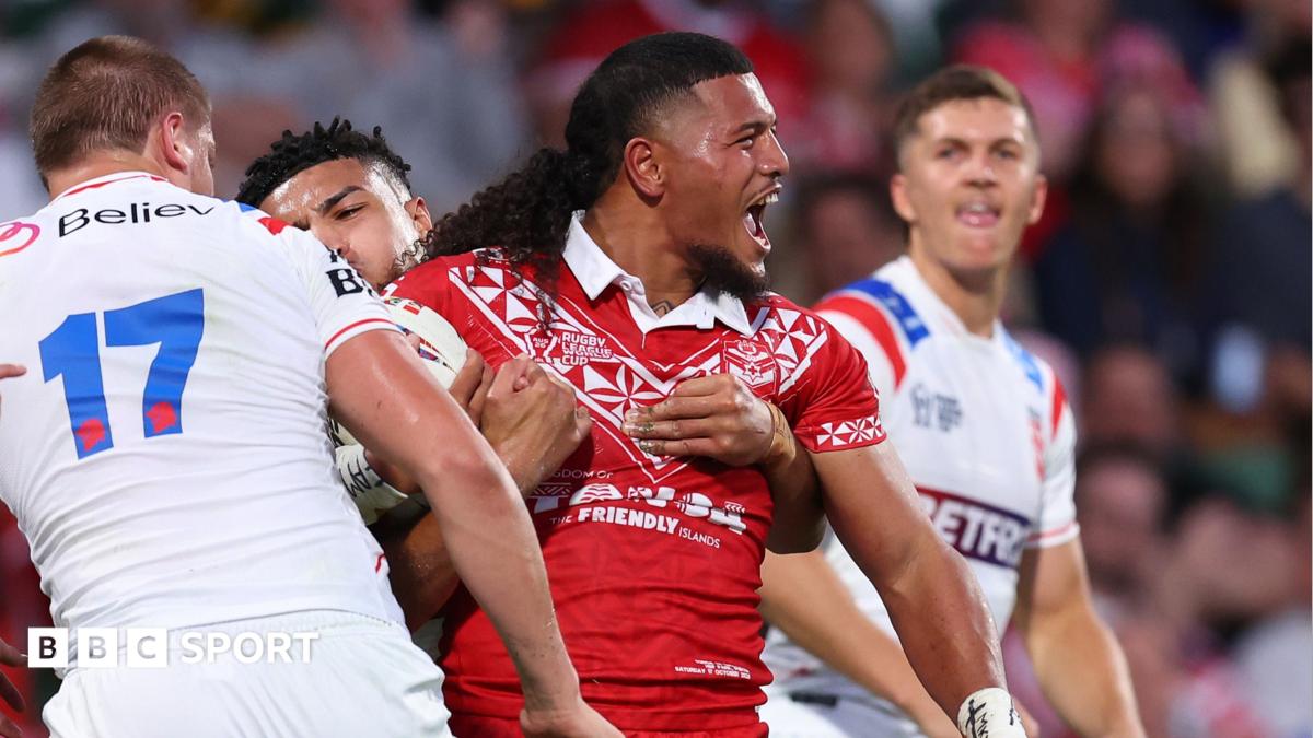 Men’s Rugby League World Cup: England stunned by Tonga in opener