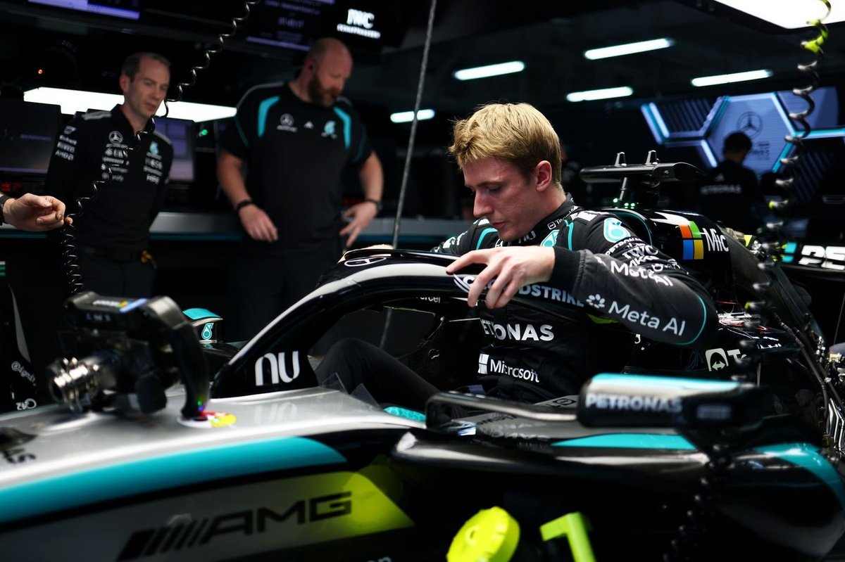 George Russell tips Frederik Vesti for F1 2027 Cadillac seat