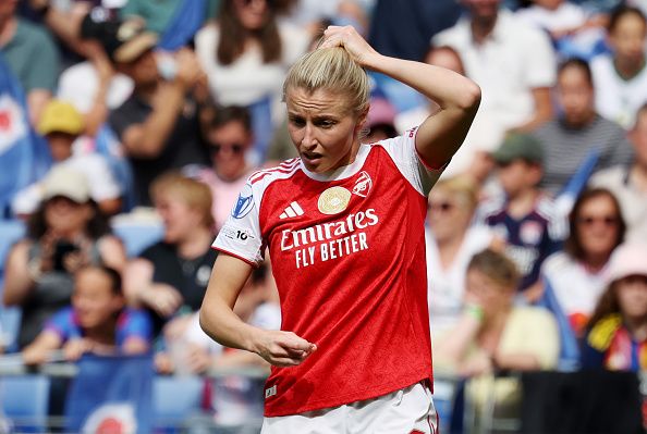 Leah Williamson handball drama explained as Renee Slegers misses Arsenal post-match press conference