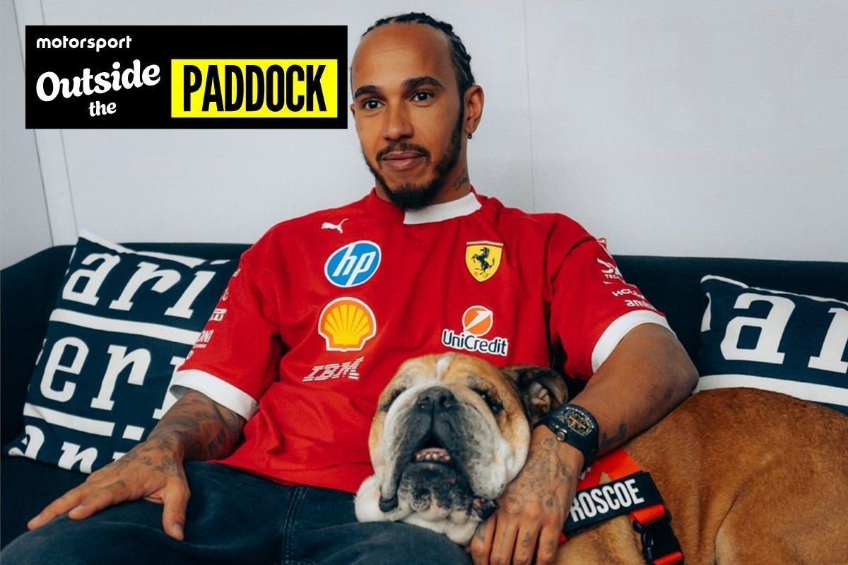 Mexican GP includes Lewis Hamilton’s beloved Roscoe in touching tribute to F1 legends