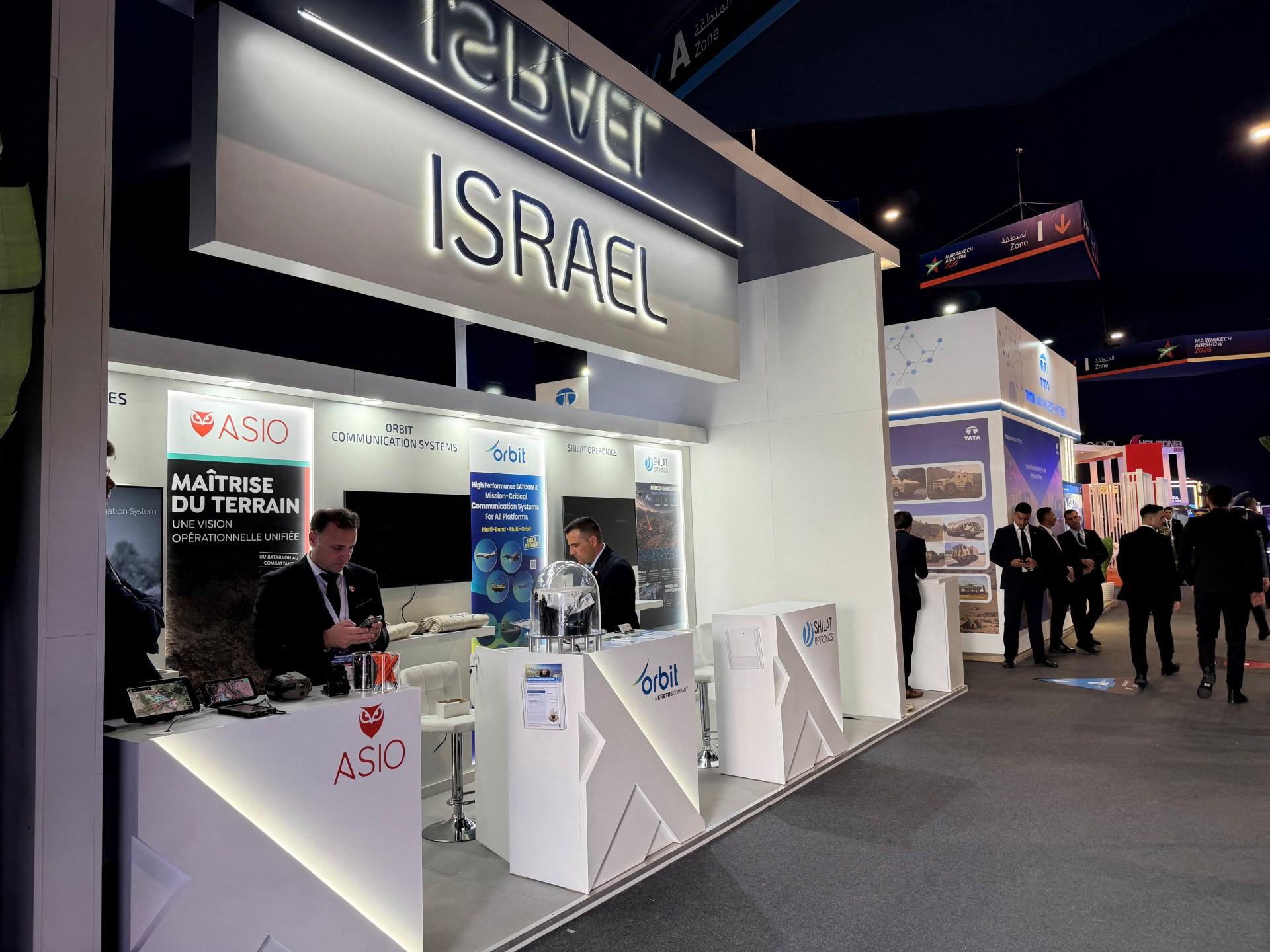 Israel opens first-ever pavilion at Morocco defence show | Benjamin Netanyahu News