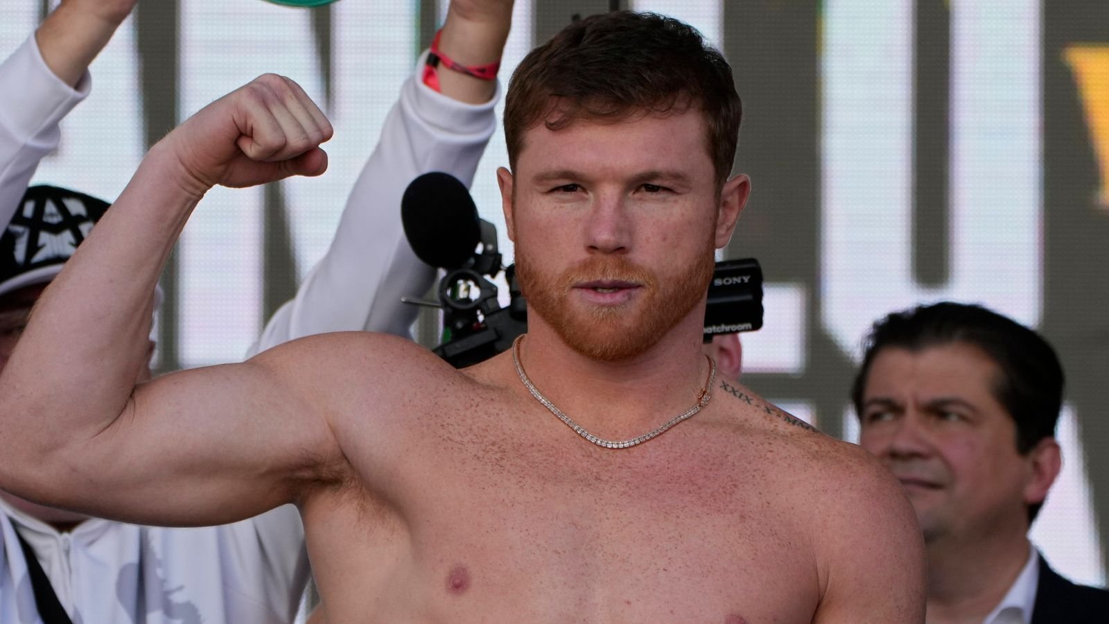 Canelo Alvarez and Christian Mbilli make weight for WBC super-middleweight world championship fight in Riyadh | Boxing News