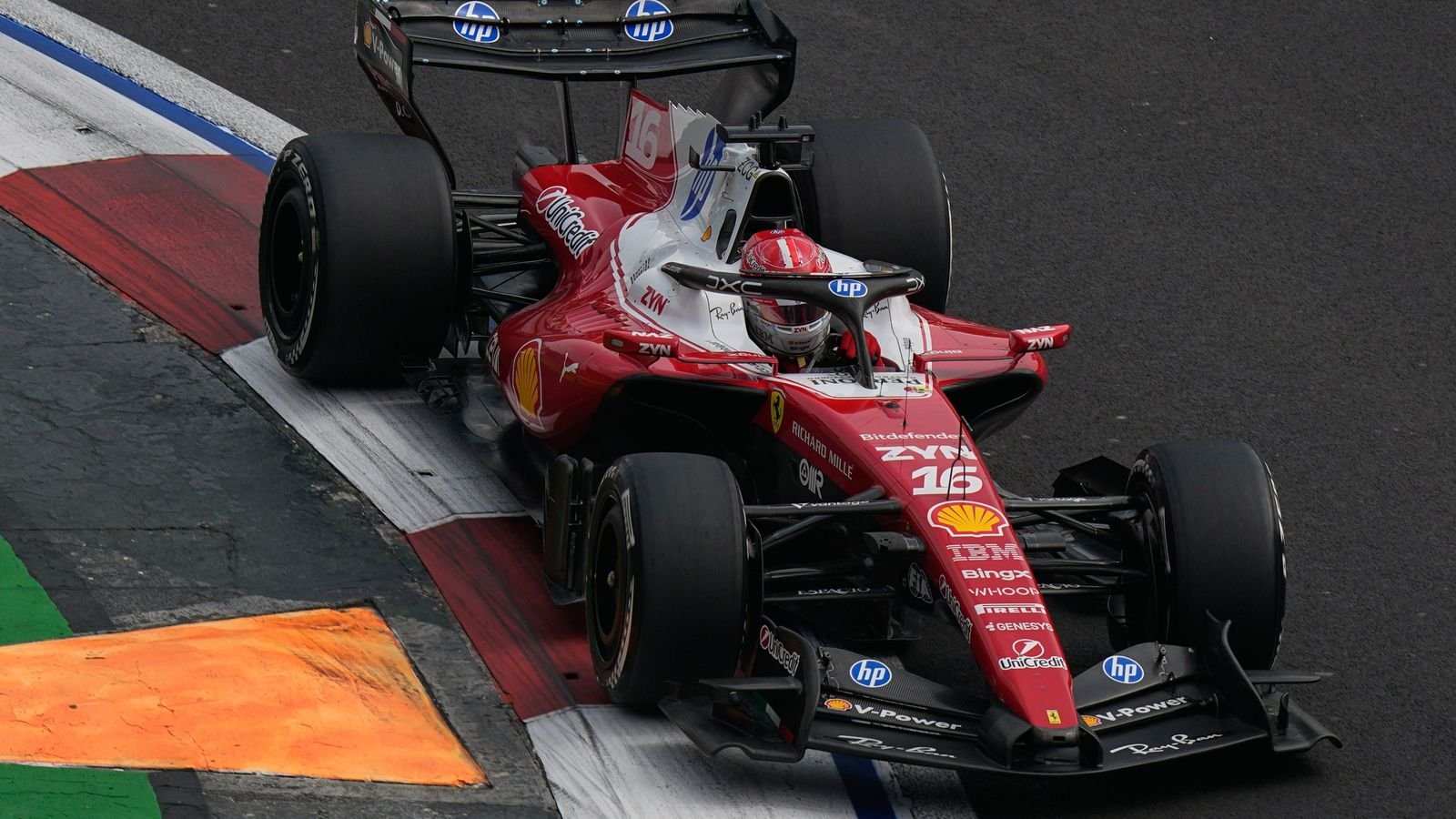 Mexico City GP: Charles Leclerc completes Friday practice double as Ferrari team-mate Lewis Hamilton suffers technical failure | F1 News