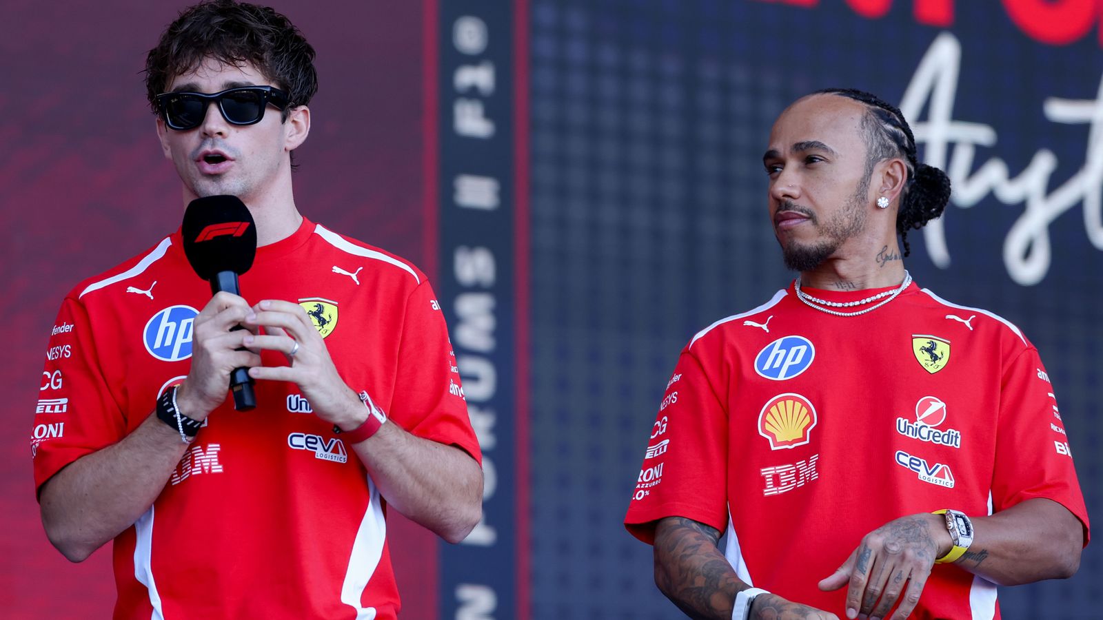Lewis Hamilton, Charles Leclerc discuss reasons why Ferrari went from US GP pole favourites to behind Kimi Antonelli, Red Bulls on grid | F1 News